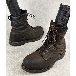 Red Wing Irish Setter Ramsey 8” Work Safety Aluminum Toe Boots Mens Sz 14